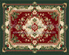 Christmas Rug (Green) Fabric Floor (MD)