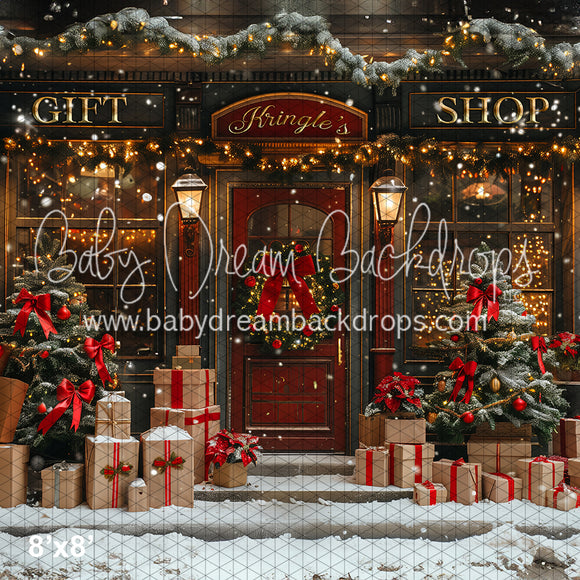 X Drop Christmas Town Kringle's Gift Shop (YM)