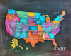 Colored Chalk United States (VR)