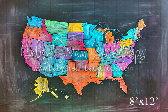 Colored Chalk United States (VR)