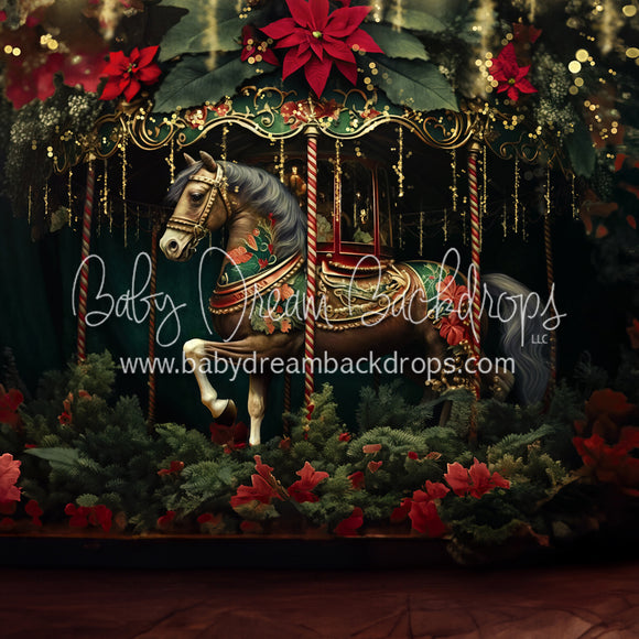 X Drop Enchanted Christmas Carousel (MD)