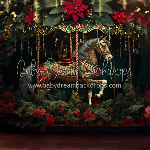 X Drop Enchanted Christmas Carousel Flipped (MD)