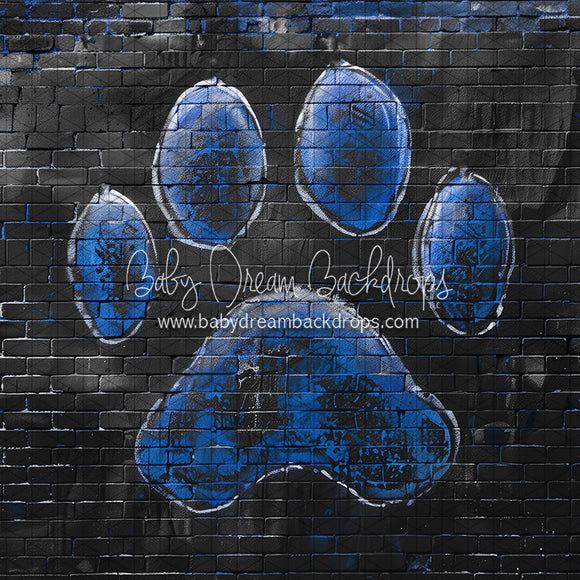 X Drop Mascot Brick Paw Blue (JA)