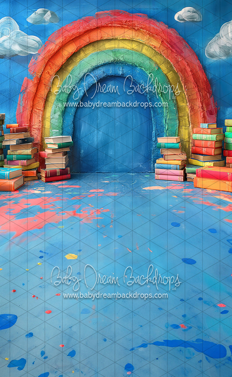 Sweeps the reading rainbow ja baby dream backdrops