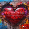 Valentine Graffiti Brick (VR)