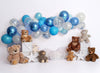 Beary Blue Party Balloons (BA)