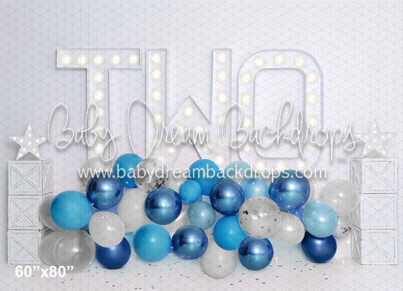 Blue Party Balloons Two (BA)