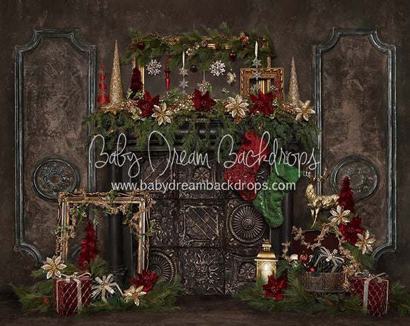 Christmas Charisma Fireplace
