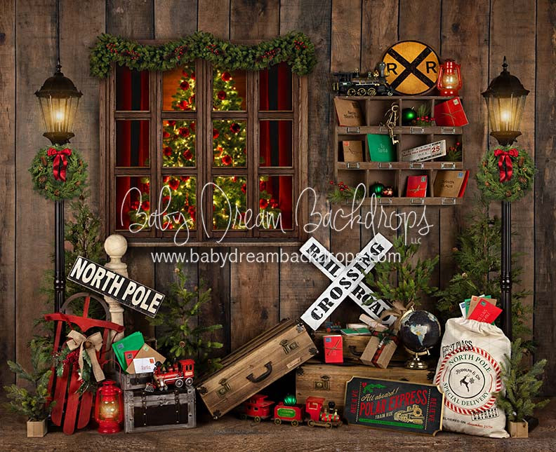 Holiday Station Baby Dream Backdrops