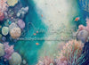 Pastel Mermaid Reef 4 Fabric Floor (MD)