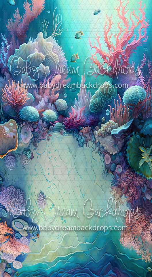 Pastel Mermaid Reef Sweep (MD)