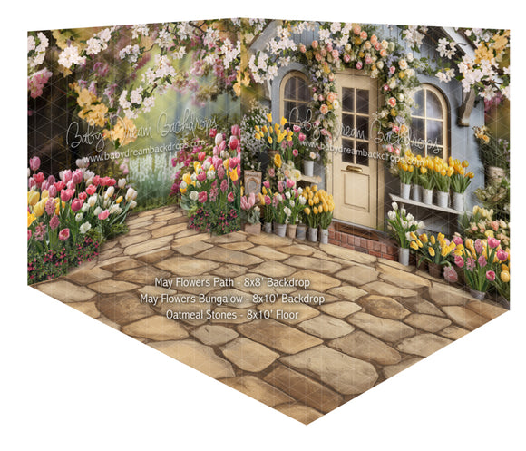 Room May Flowers Path + May Flowers Bungalow + Oatmeal Stones