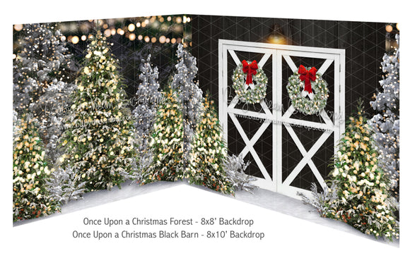 Once Upon a Christmas Forest and Once Upon a Christmas Black Barn Bundle