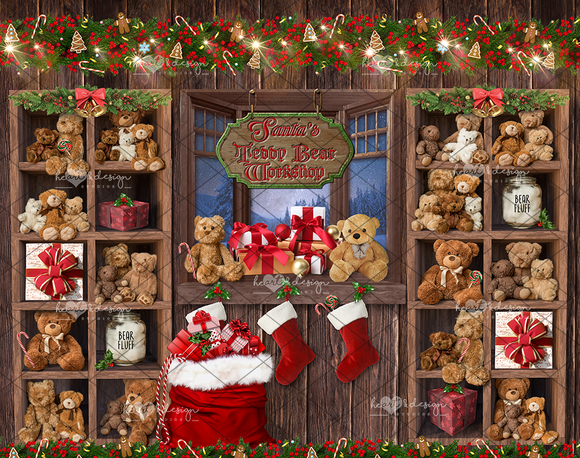 Santa's Teddy Bear Workshop