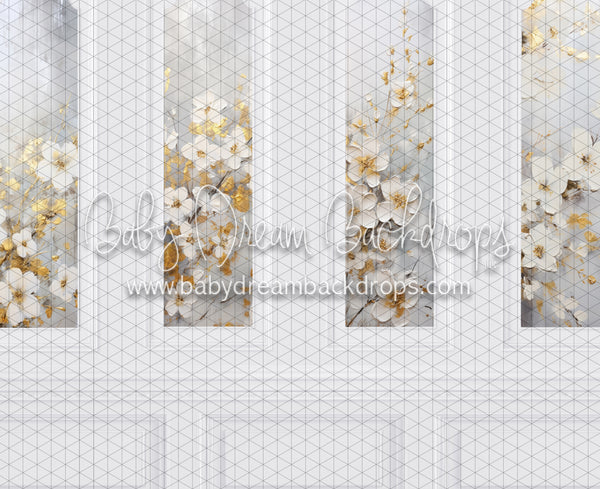 White Floral Wall (JA)