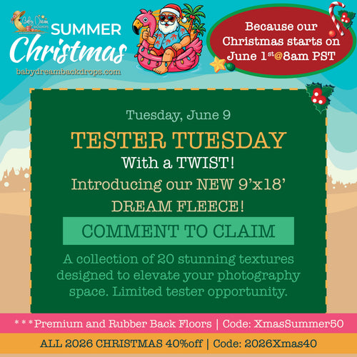 Summer Christmas - June 9 Tester Tuesday