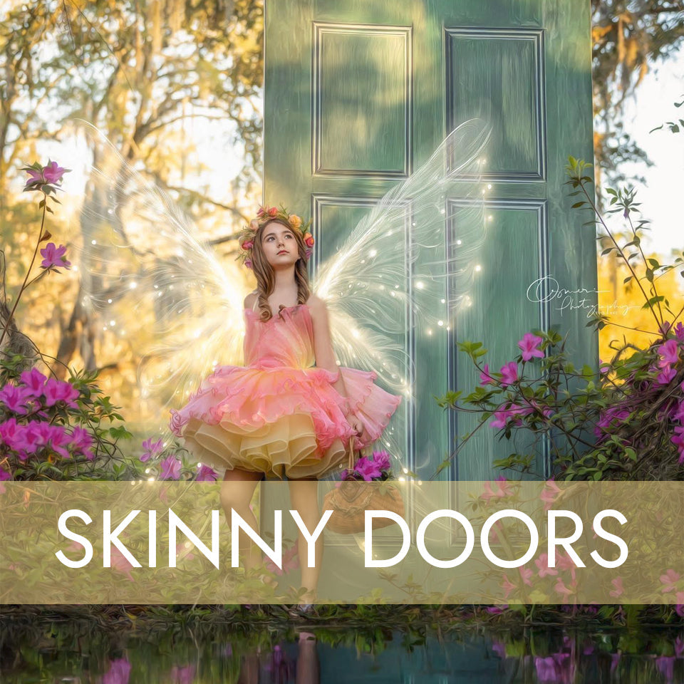 Skinny Doors and Shelves