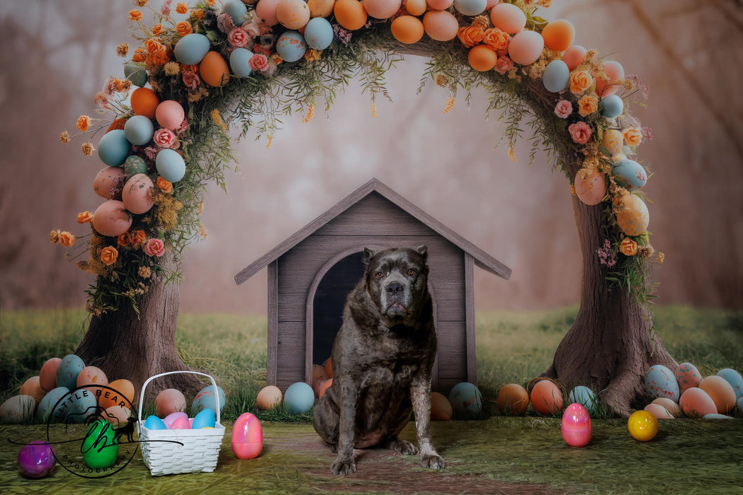 Easter Egg Puppy House (JA)