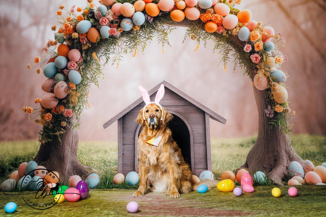 Easter Egg Puppy House (JA)
