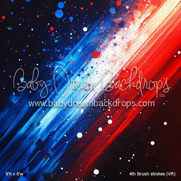 X Drop 4th Brush strokes (VR)