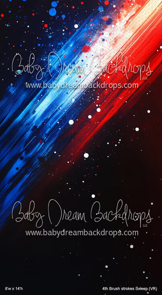 X Drop 4th Brush strokes Sweep (VR)