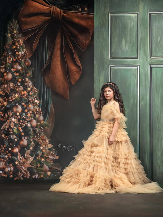 Skinny Earthy Green Door (CC)