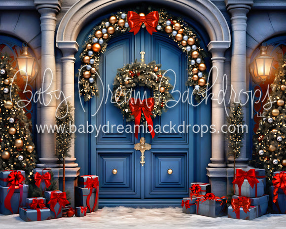 Christmas Porch Blue (VR)