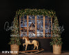 Cedar Lodge Window with Horse (VR)