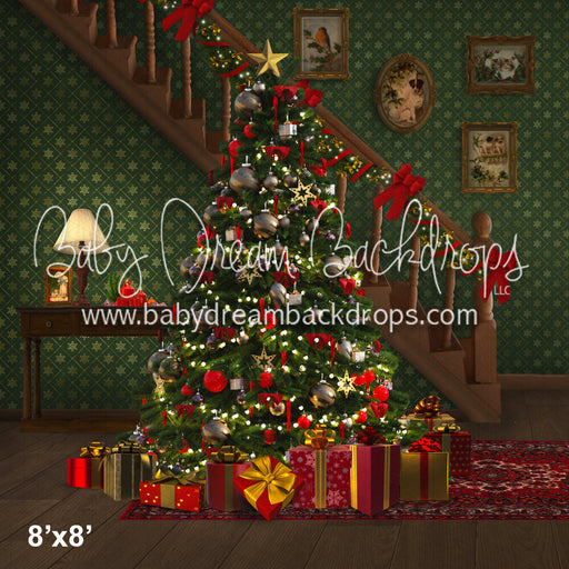 Christmas Stairs (Left)