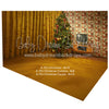 Fabric Room A 70's Christmas + A 70's Christmas Curtains + A 70's Christmas Carpet