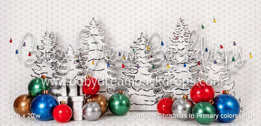 A Cartoon Christmas In Primary colors (VR)