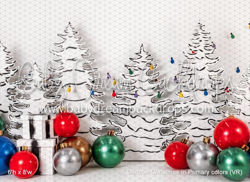 A Cartoon Christmas In Primary colors (VR)