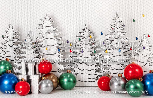 A Cartoon Christmas In Primary colors (VR)