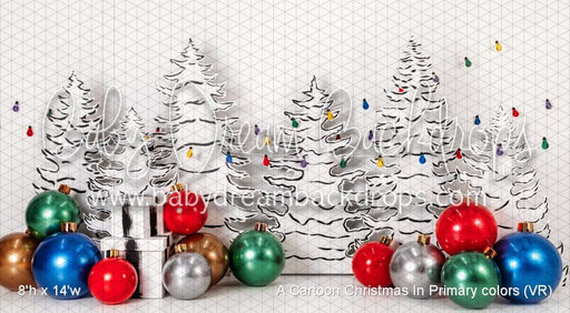 A Cartoon Christmas In Primary colors (VR)