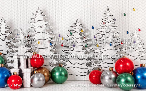 A Cartoon Christmas In Primary colors (VR)