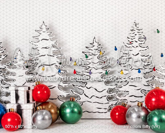 A Cartoon Christmas In Primary colors Bitty (VR)