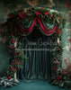 A Lovely Draped Christmas (Vertical) (MD)