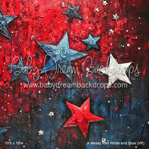 A Messy Red White and Blue (VR)