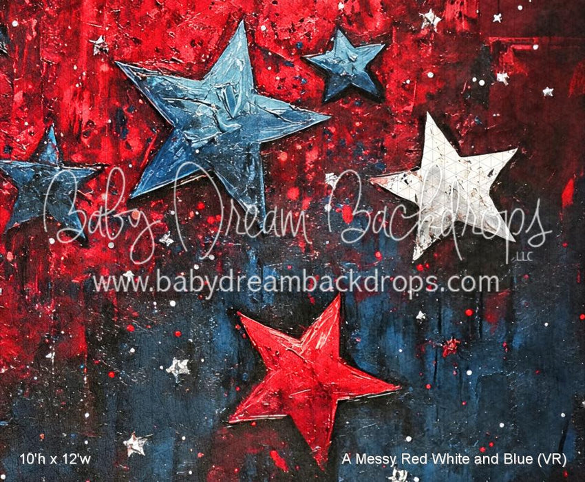 A Messy Red White and Blue (VR)