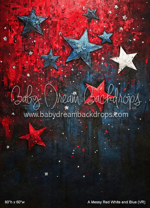 A Messy Red White and Blue (VR)
