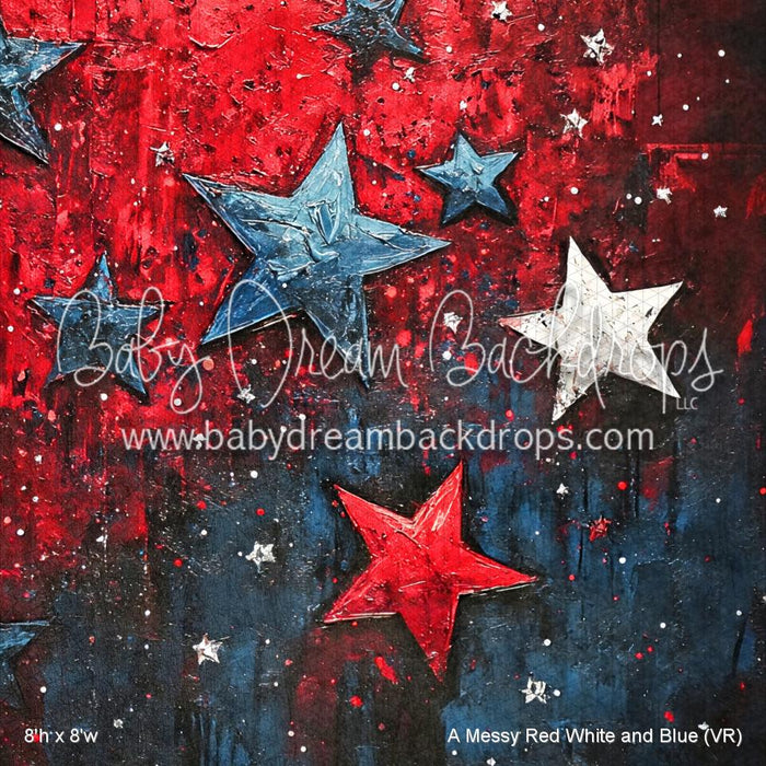 A Messy Red White and Blue (VR)