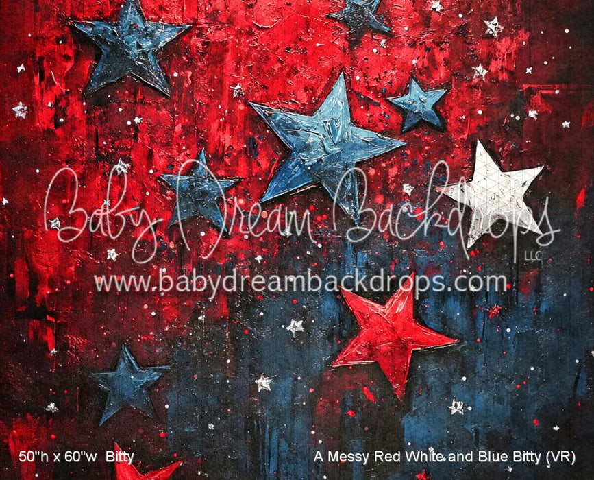 A Messy Red White and Blue Bitty (VR)