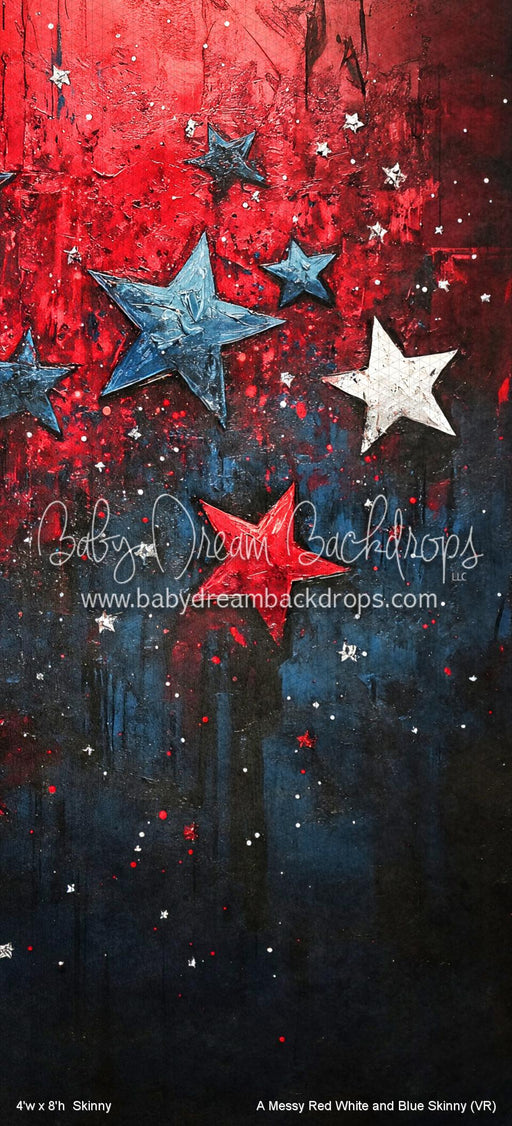 A Messy Red White and Blue Skinny (VR)