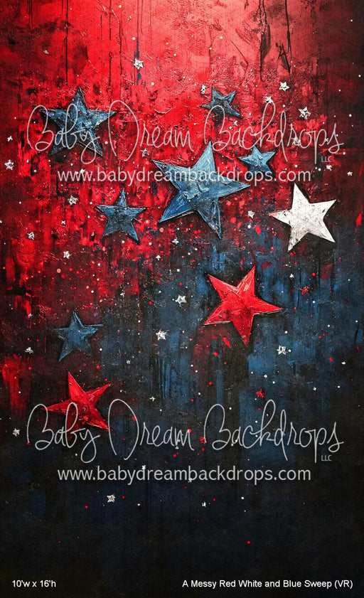 A Messy Red White and Blue Sweep (VR)