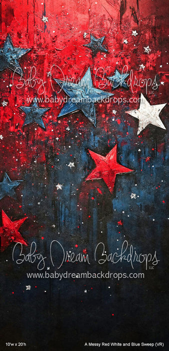 A Messy Red White and Blue Sweep (VR)