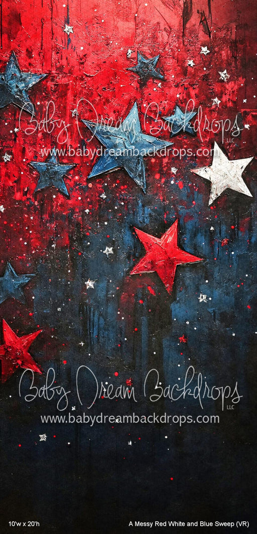 A Messy Red White and Blue Sweep (VR)