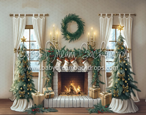 A Simple Christmas Mantel (MD)