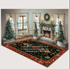 Room A Simple Christmas Mantel  + A Simple Christmas Window + Christmas Rug 3 