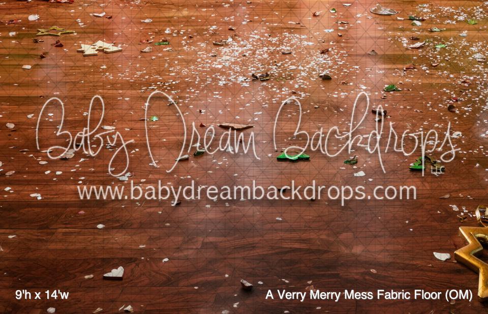 A Verry Merry Mess Fabric Floor (OM)