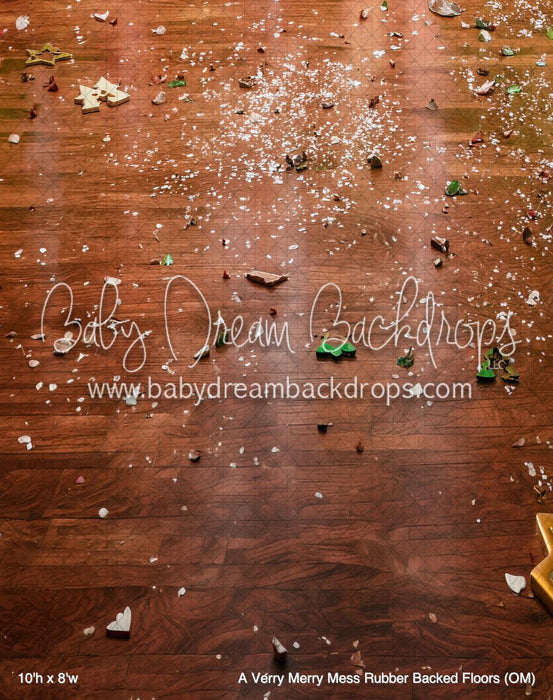 A Verry Merry Mess Fabric Floor (OM)